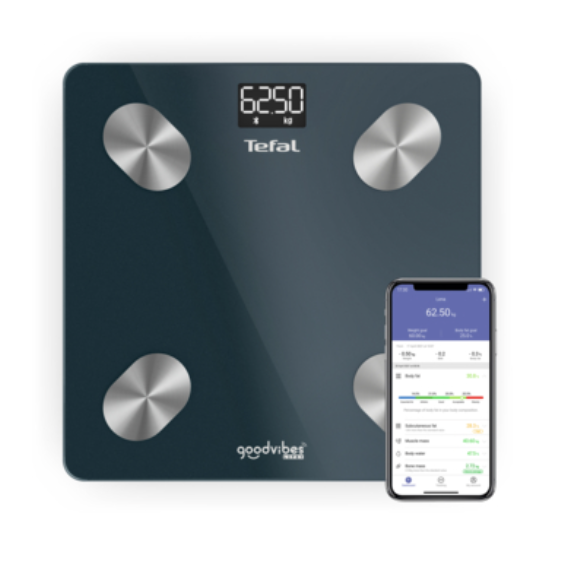 TEFAL BM9620S1 personenweegschaal TEFAL BM9620S1 personenweegschaal