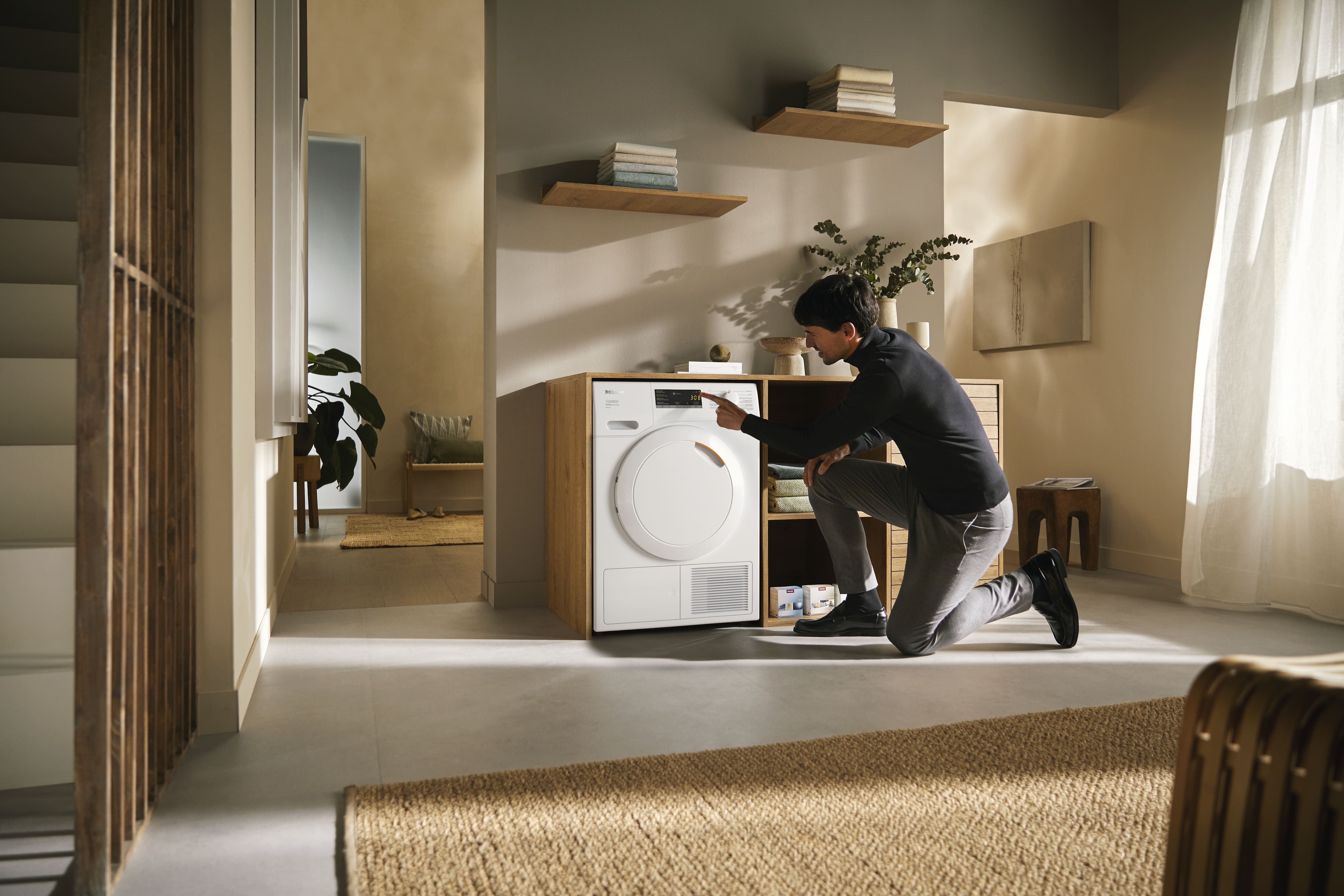 MIELE TEA535WP CHROME EDITION droogkast