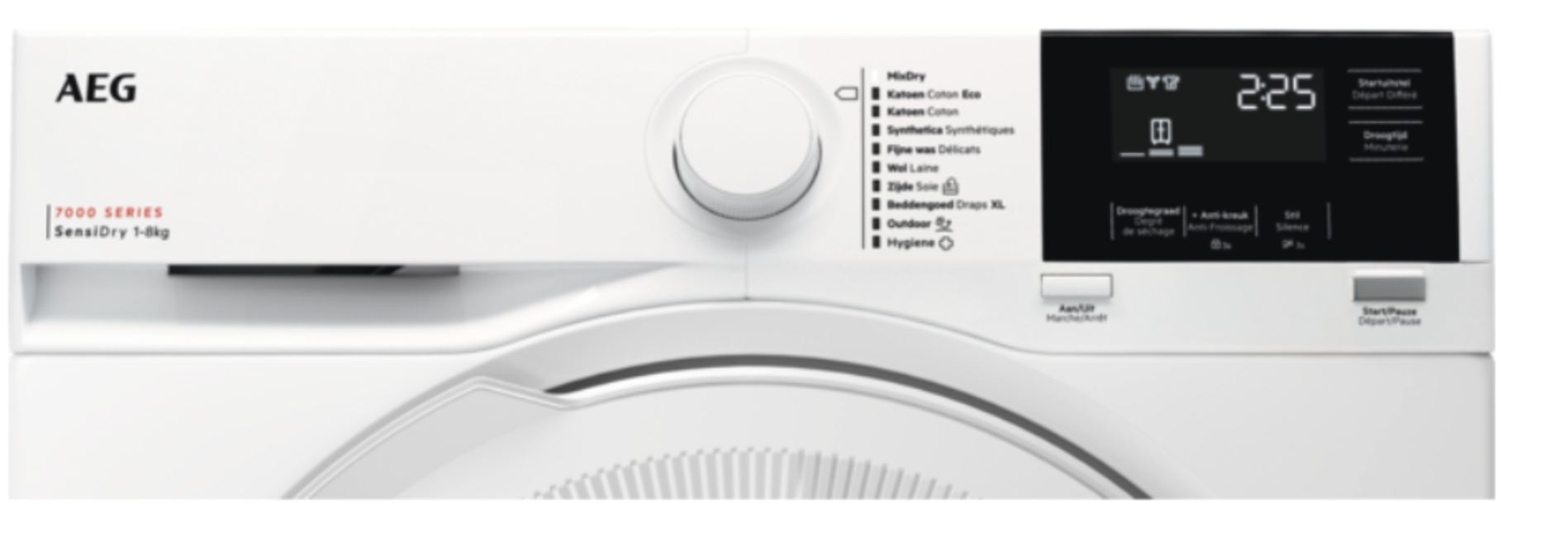 AEG TR786T32B 7000 droogkast - warmtepomp AEG TR786T32B 7000 droogkast - warmtepomp