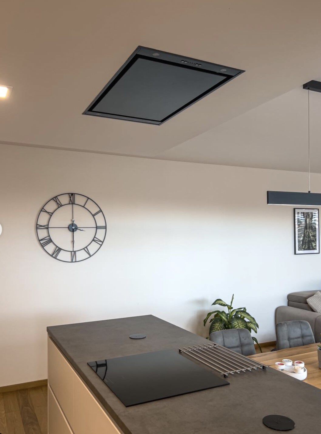 NOVY 6812 Pureline Compact plafonddampkap - 90cm NOVY 6812 Pureline Compact plafonddampkap - 90cm