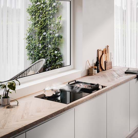 NOVY 1861 EASY kookplaat met afzuiging - 80cm NOVY 1861 EASY kookplaat met afzuiging - 80cm