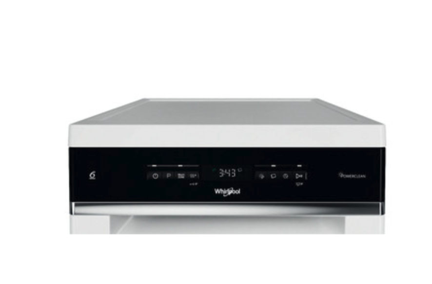 WHIRLPOOL WH6FB10BS7A0W vrijstaande vaatwasser