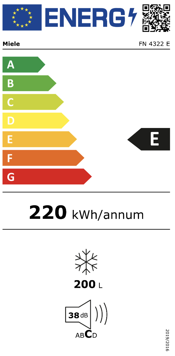 MIELE FN4322EWS vrijstaande vriezer - 145cm MIELE FN4322EWS vrijstaande vriezer - 145cm