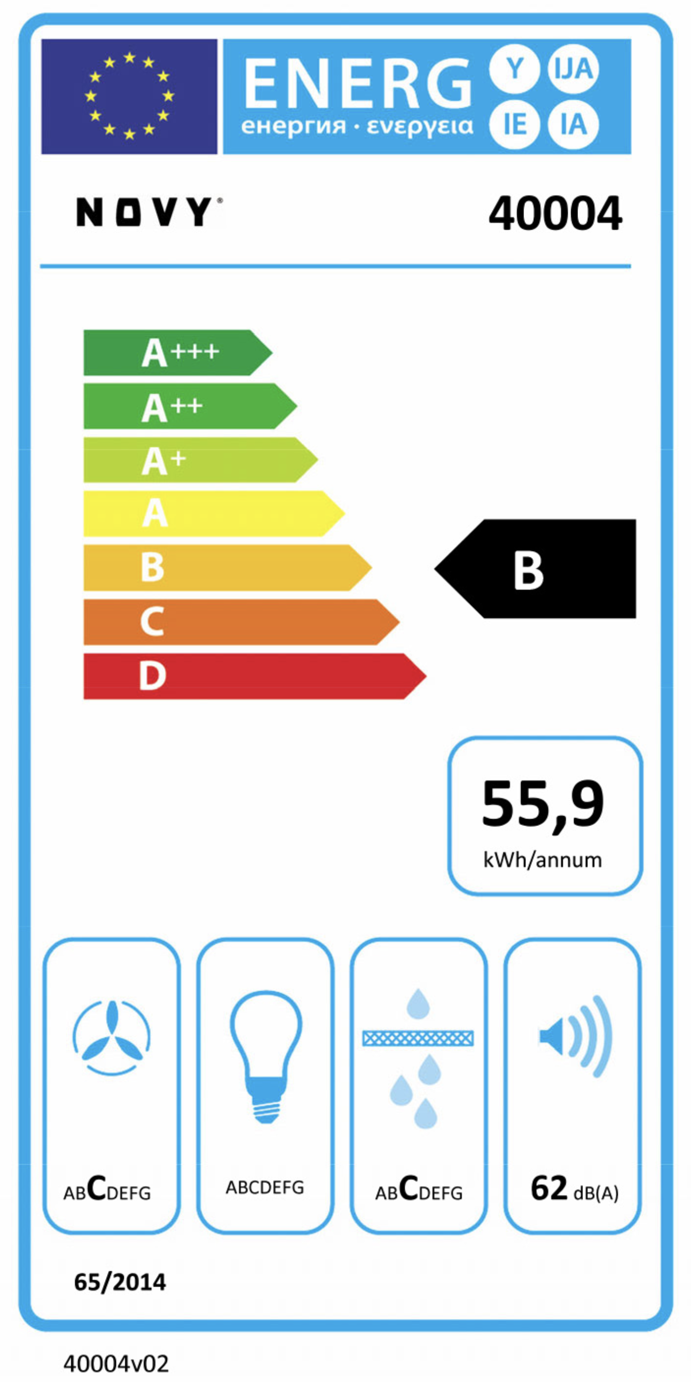 NOVY 40004 kookplaat met afzuiging - 87cm NOVY 40004 kookplaat met afzuiging - 87cm