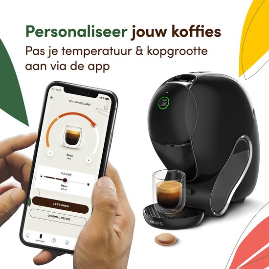 KRUPS YY5676FD NESCAFÉ Dolce Gusto NEO - Caffè Koffiemachine - Zwart KRUPS YY5676FD NESCAFÉ Dolce Gusto NEO - Caffè Koffiemachine - Zwart
