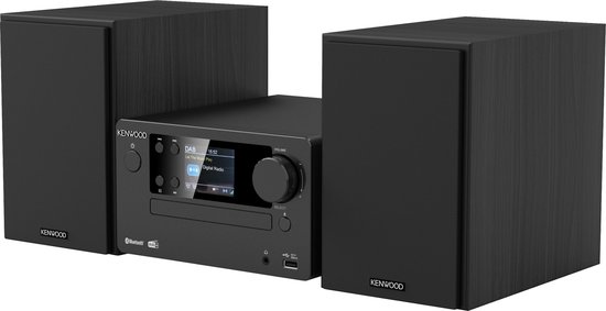 KENWOOD M-725DAB-B Micro HiFi Systeem - Zwart KENWOOD M-725DAB-B Micro HiFi Systeem - Zwart
