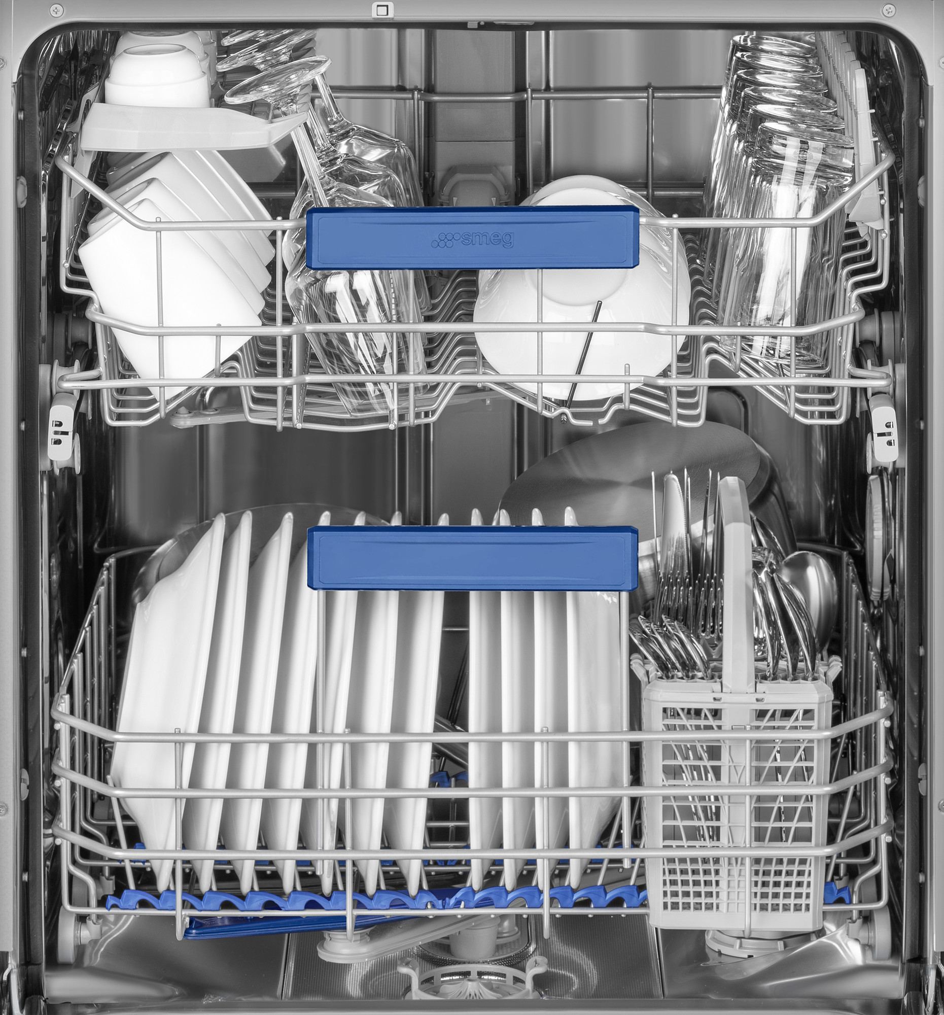 SMEG ERT PL254CX vaatwasser met bedieningspaneel