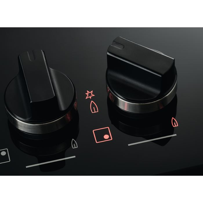 AEG HKB75450NB 8000 gaskookplaat - 75cm AEG HKB75450NB 8000 gaskookplaat - 75cm