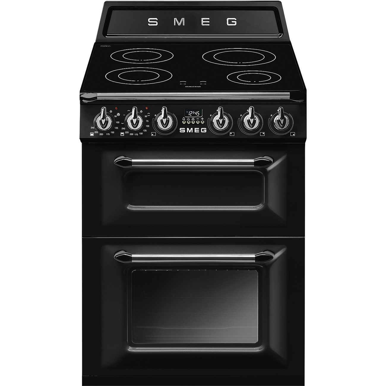SMEG TR62IBL2 fornuis met inductie kookplaat - 60cm