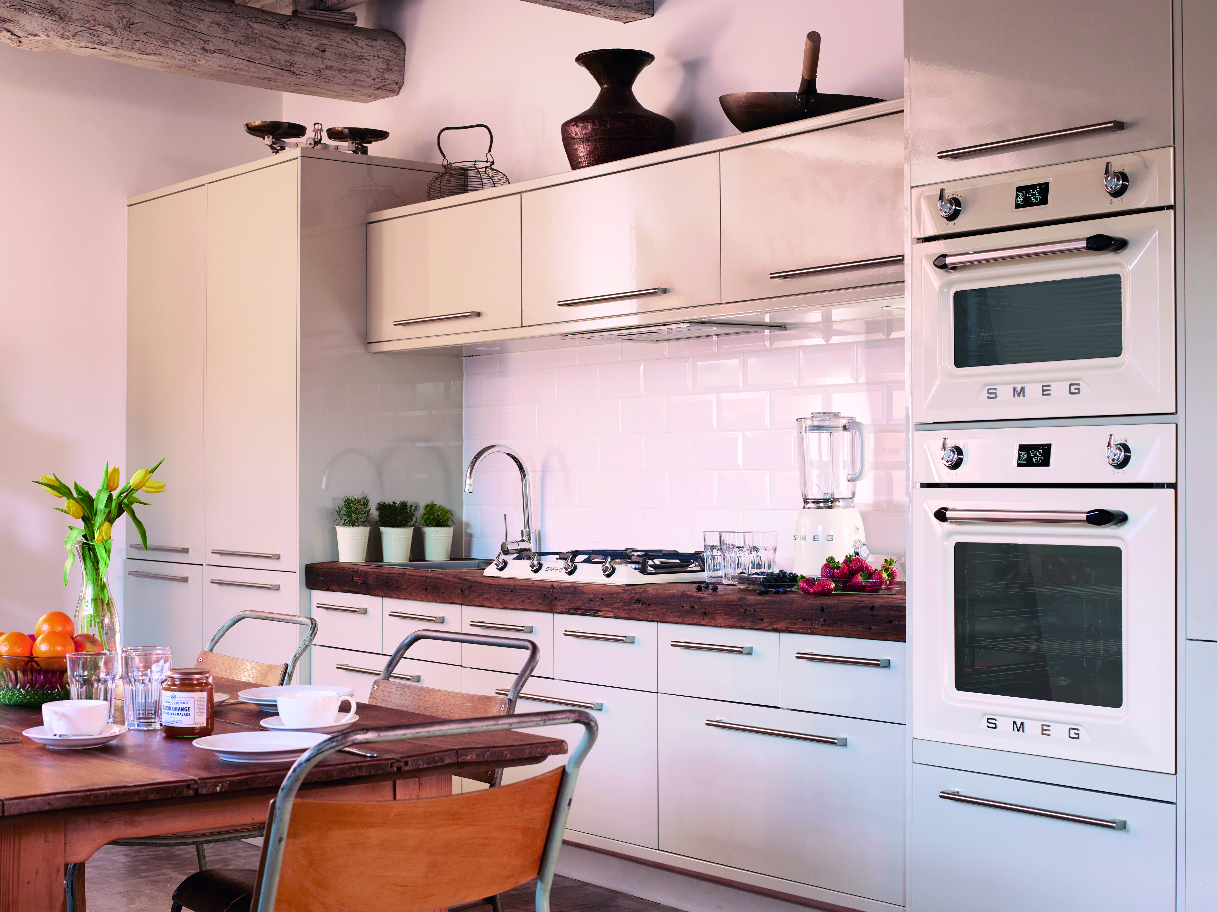 SMEG SR964PGH gaskookplaat - 60cm