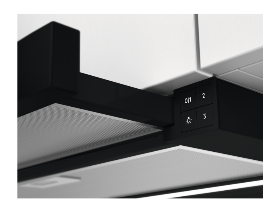 ELECTROLUX LFP619K 600 telescopische dampkap - 90cm ELECTROLUX LFP619K 600 telescopische dampkap - 90cm