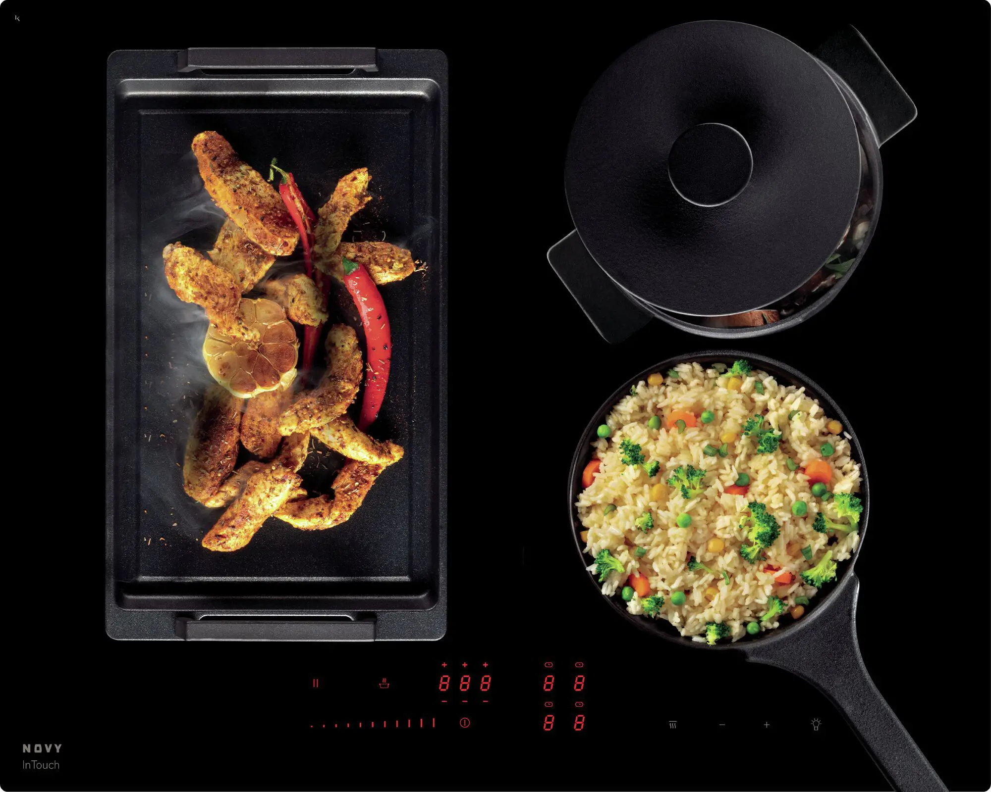 NOVY 1763 inductiekookplaat - 65cm