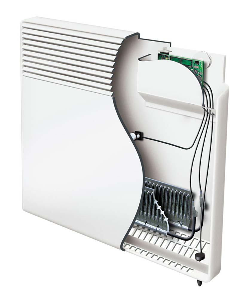 ACCUBEL  561720 Wandconvector 2000W Accubel F617 Wit IP24- KLASSE II ACCUBEL  561720 Wandconvector 2000W Accubel F617 Wit IP24- KLASSE II