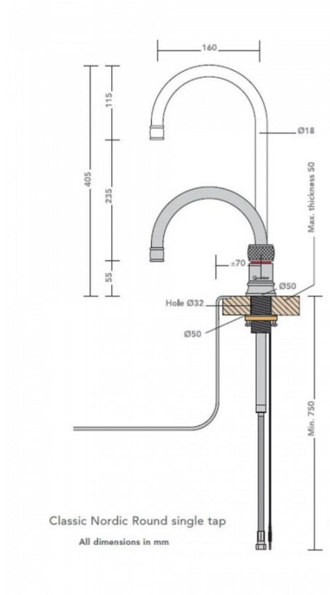 QUOOKER CNSRSST 2 in1 kraan