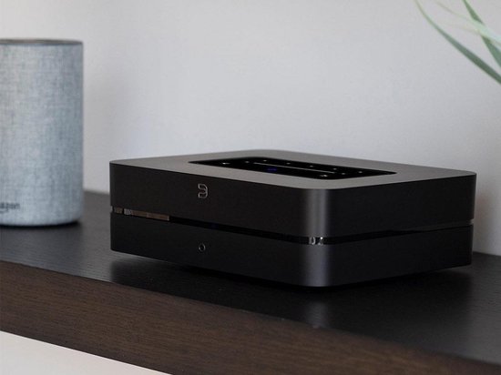 BLUESOUND 511527 Powernode N330 - Draadloze Muziek Streaming Versterker met HDMI - Zwart