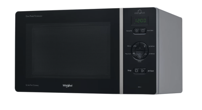 WHIRLPOOL MCP341SL vrijstaande microgolfoven - 31cm WHIRLPOOL MCP341SL vrijstaande microgolfoven - 31cm