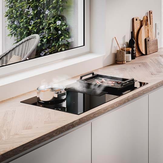 NOVY 1851 EASY kookplaat met afzuiging - 80cm NOVY 1851 EASY kookplaat met afzuiging - 80cm