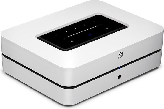 BLUESOUND 511526 Powernode N330 - Draadloze Muziek Streaming Versterker met HDMI - Wit 