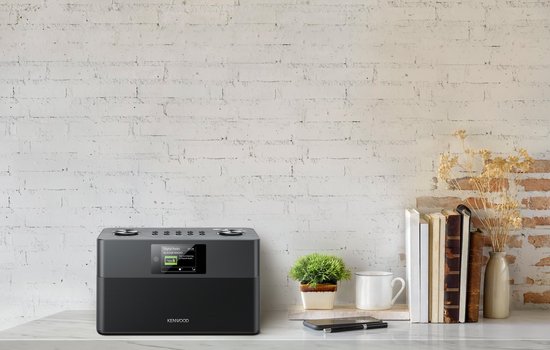 KENWOOD CR-ST80DAB-B Compacte Stereo DAB+ Radio - Zwart KENWOOD CR-ST80DAB-B Compacte Stereo DAB+ Radio - Zwart