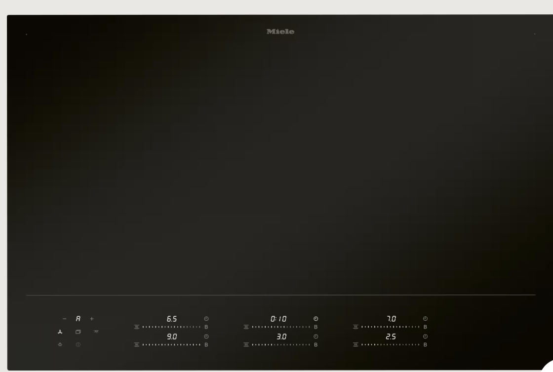 MIELE KM8685FLMATTFINISH inductiekookplaat - 80cm