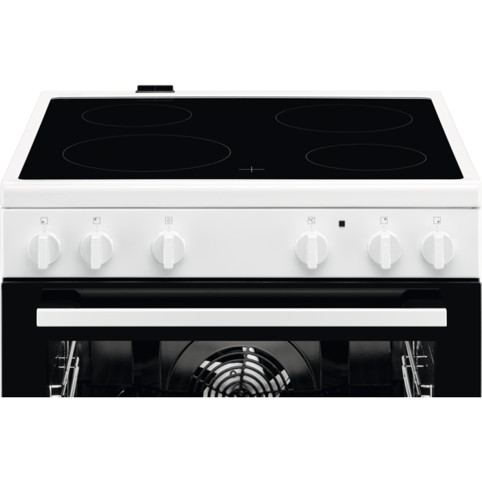 AEG CCB6200ABW fornuis met keramische kookplaat - 60cm AEG CCB6200ABW fornuis met keramische kookplaat - 60cm