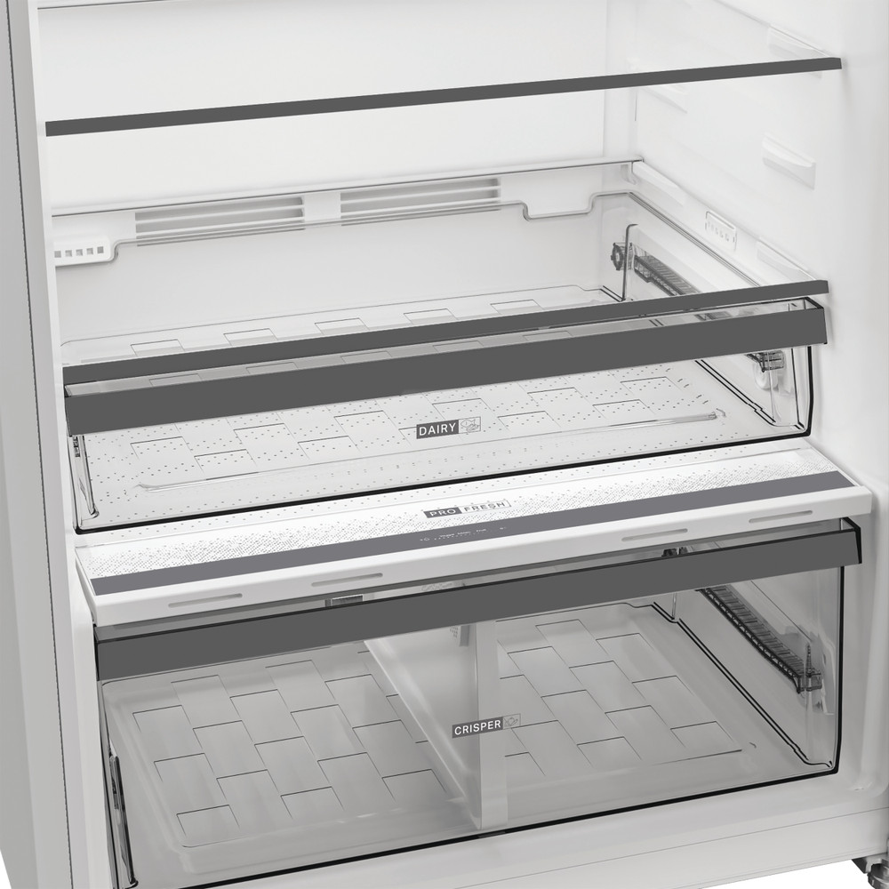 WHIRLPOOL WHD26472XWE vrijstaande koel-/vriescombinatie - 187cm