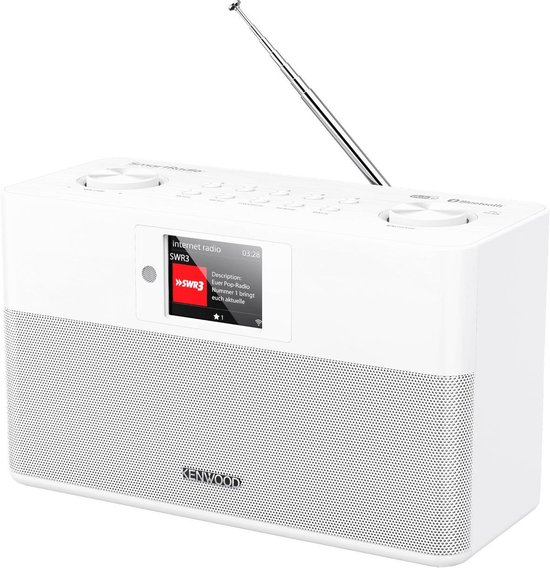 KENWOOD CR-ST100S-W Kenwood CR-ST100S - Smart Internet Radio - DAB+ - Wit
 KENWOOD CR-ST100S-W Kenwood CR-ST100S - Smart Internet Radio - DAB+ - Wit