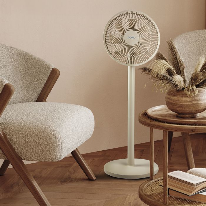 DOMO  DO8158 Statiefventilator 2-in-1 "Sand Storm" - Ø 30,5 cm