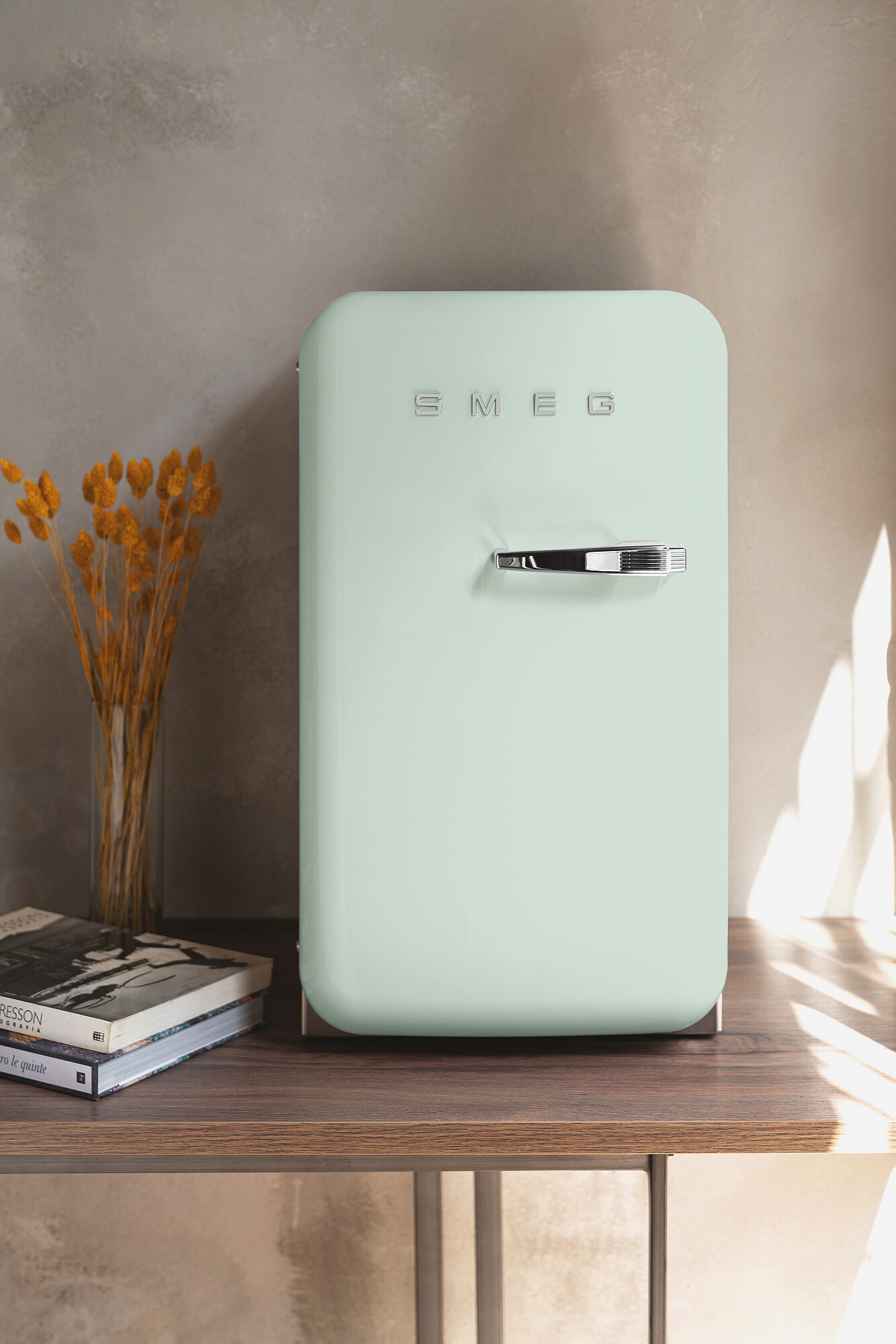 SMEG FAB5RPG5 vrijstaande koelkast zonder vriesvak - 73cm SMEG FAB5RPG5 vrijstaande koelkast zonder vriesvak - 73cm