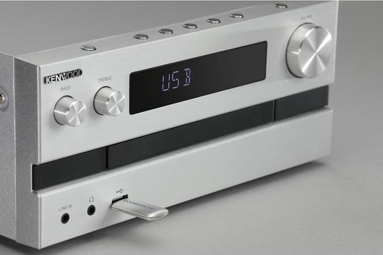 KENWOOD M-918DAB Micro Hifi-Systeem - Zilver