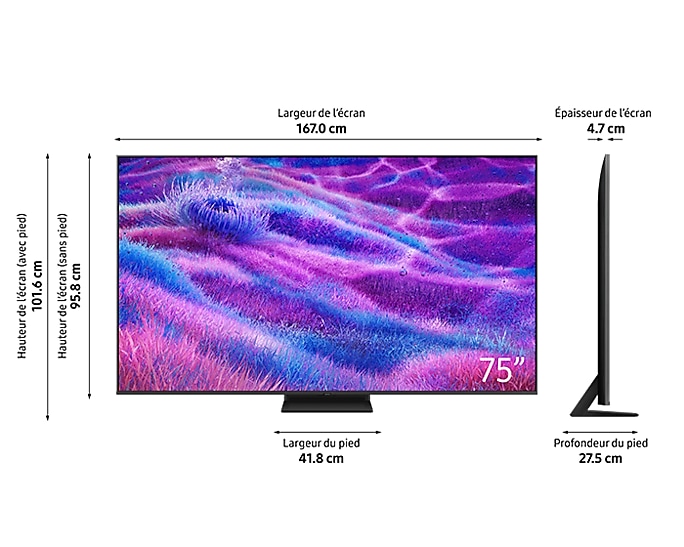 SAMSUNG QE75QN83FAUXXN televisie 4K UHD - 75"