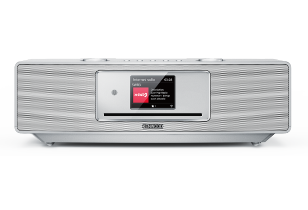 KENWOOD CR-ST700SCD-S Wifi Smart Radio - Zilver  KENWOOD CR-ST700SCD-S Wifi Smart Radio - Zilver