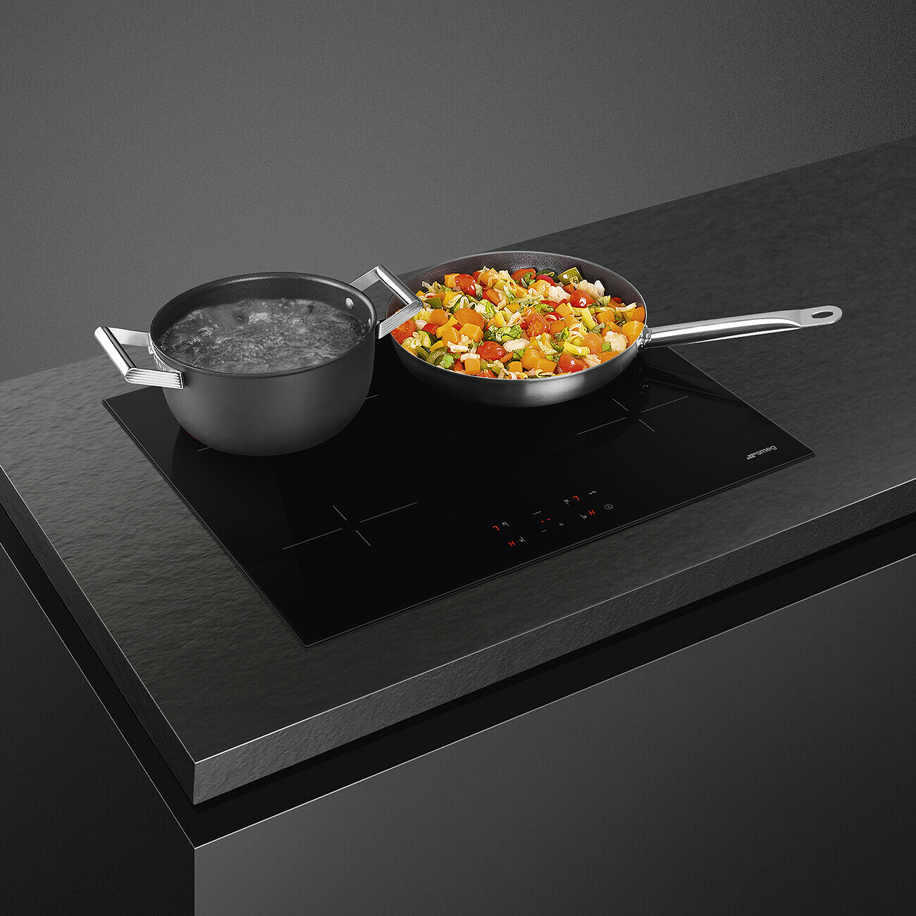 SMEG SE264TD1 vitrokeramische kookplaat - 60cm