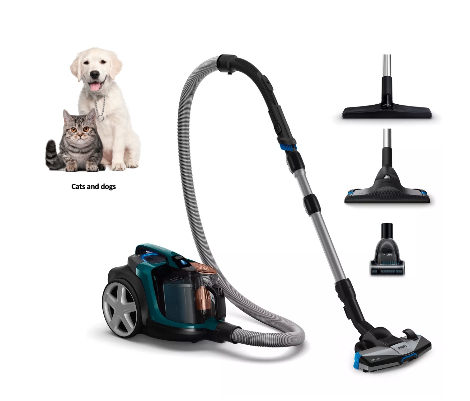 PHILIPS FC9744/09 stofzuiger zonder zak PHILIPS FC9744/09 stofzuiger zonder zak