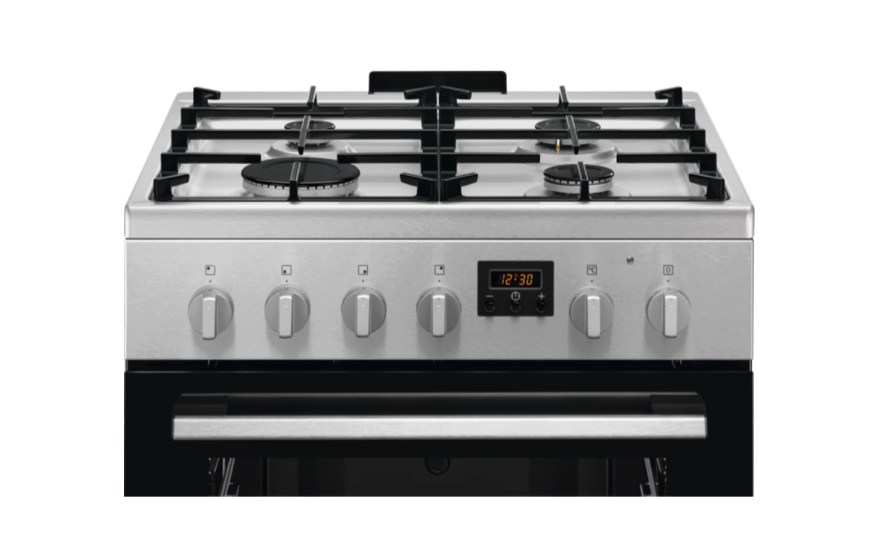 ELECTROLUX LKK640221X fornuis met gaskookplaat ELECTROLUX LKK640221X fornuis met gaskookplaat