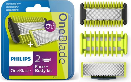 PHILIPS QP620/50 Philips OneBlade bodykit QP620/50 - Scheerkop
 PHILIPS QP620/50 Philips OneBlade bodykit QP620/50 - Scheerkop