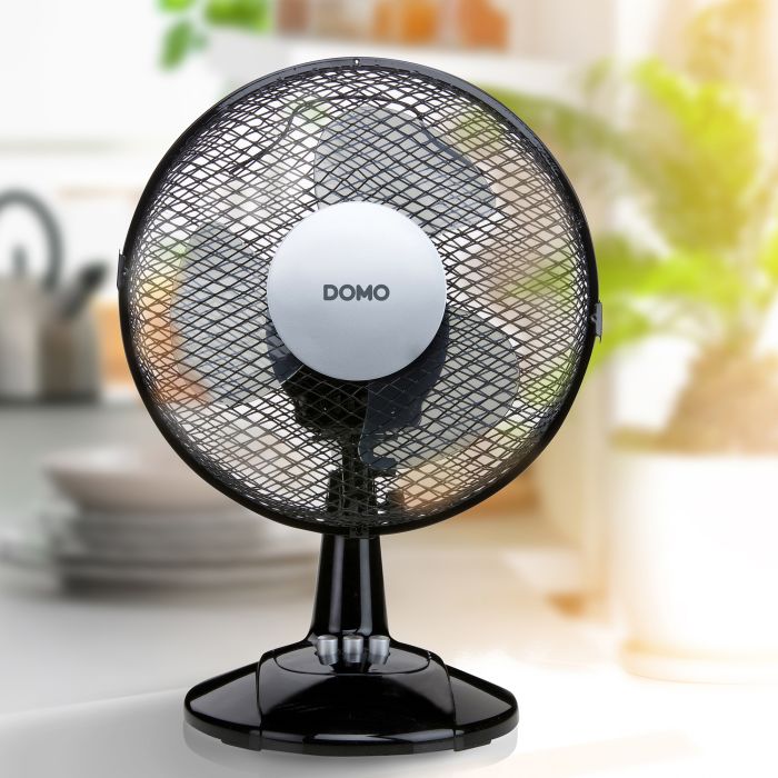 DOMO  DO8138 Tafelventilator - Ø 23 cm - 2 standen