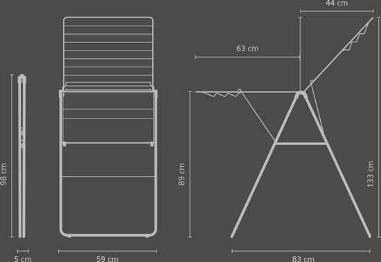 BRABANTIA 403422 droogrek