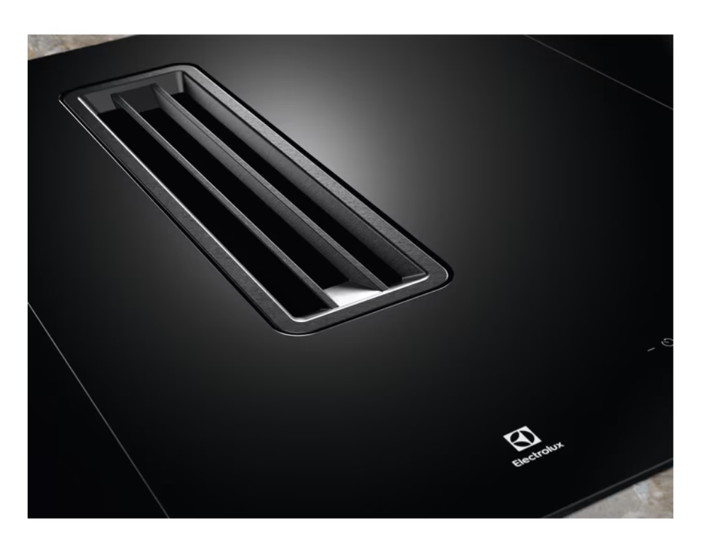 ELECTROLUX KCC83443CK 600 kookplaat met afzuiging - 80cm ELECTROLUX KCC83443CK 600 kookplaat met afzuiging - 80cm
