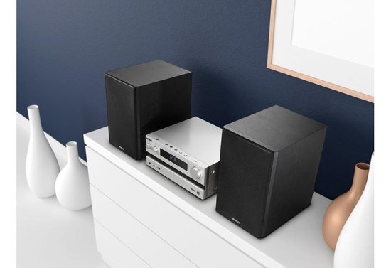 KENWOOD M-918DAB Micro Hifi-Systeem - Zilver