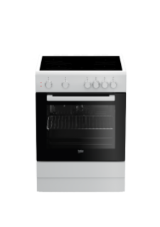 BEKO FSM67010GW fornuis met keramische kookplaat - 60cm BEKO FSM67010GW fornuis met keramische kookplaat - 60cm