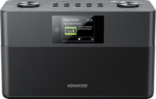 KENWOOD CR-ST80DAB-B Compacte Stereo DAB+ Radio - Zwart KENWOOD CR-ST80DAB-B Compacte Stereo DAB+ Radio - Zwart