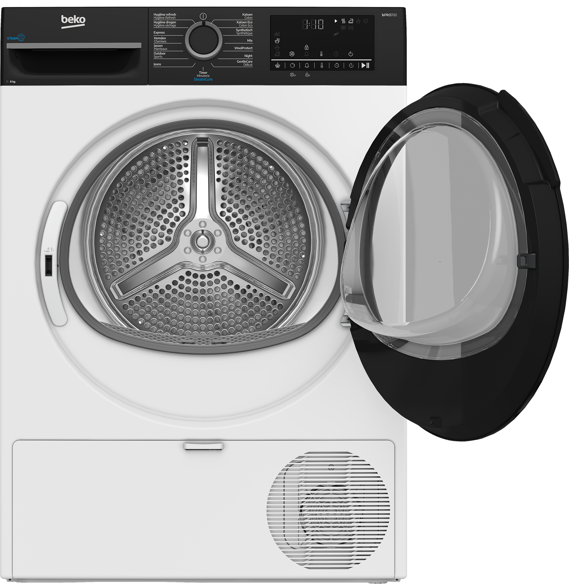 BEKO BM3T3824B droogkast - warmtepomp