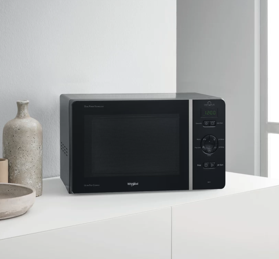 WHIRLPOOL MCP341SL vrijstaande microgolfoven - 31cm WHIRLPOOL MCP341SL vrijstaande microgolfoven - 31cm