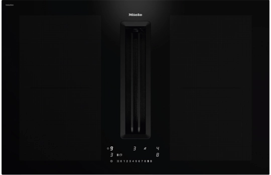 MIELE KMDA7676FL-A kookplaat met afzuiging - 80cm