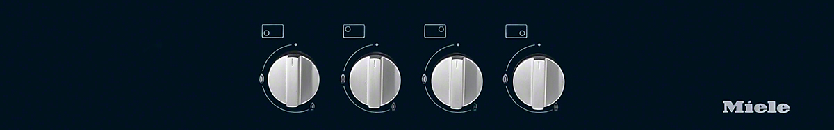 MIELE KM3010G gaskookplaat - 63cm MIELE KM3010G gaskookplaat - 63cm