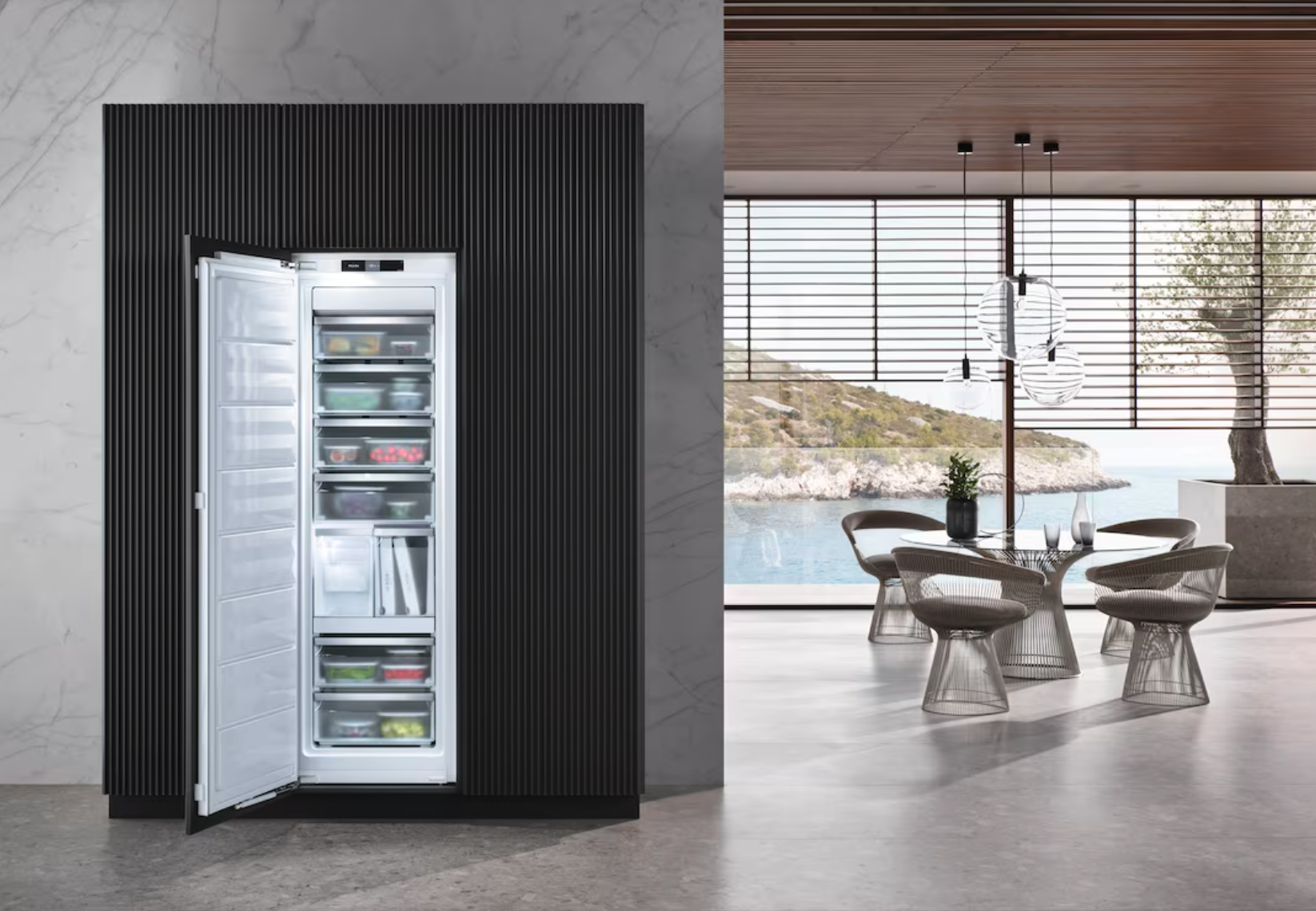 MIELE FNS7774D inbouw vriezer - 178cm