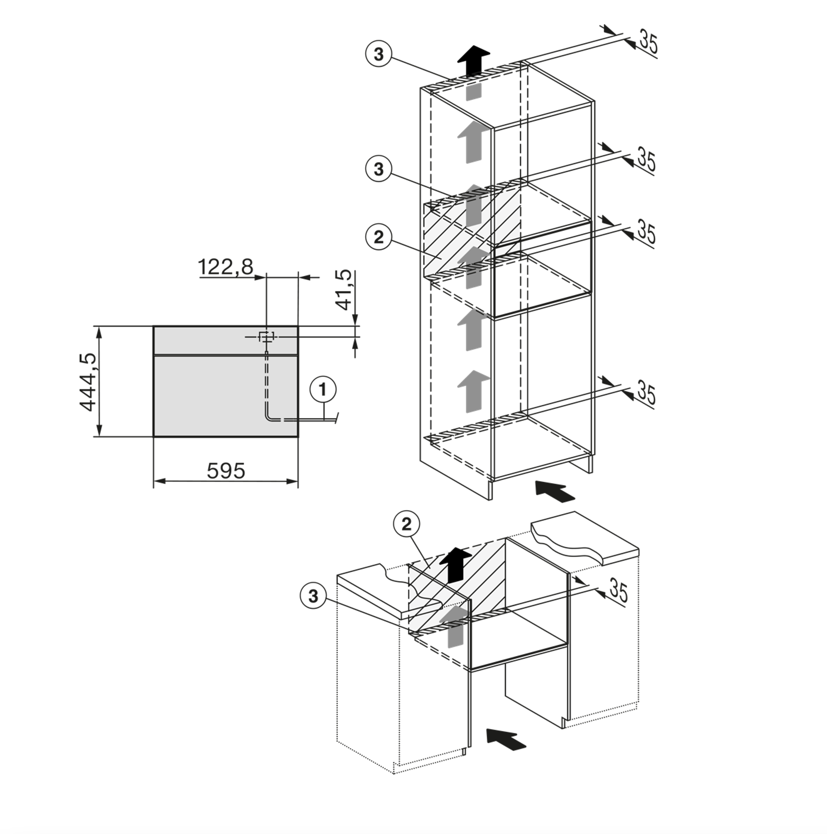 MIELE DG7240CS PURELINE stoomoven - 45cm MIELE DG7240CS PURELINE stoomoven - 45cm