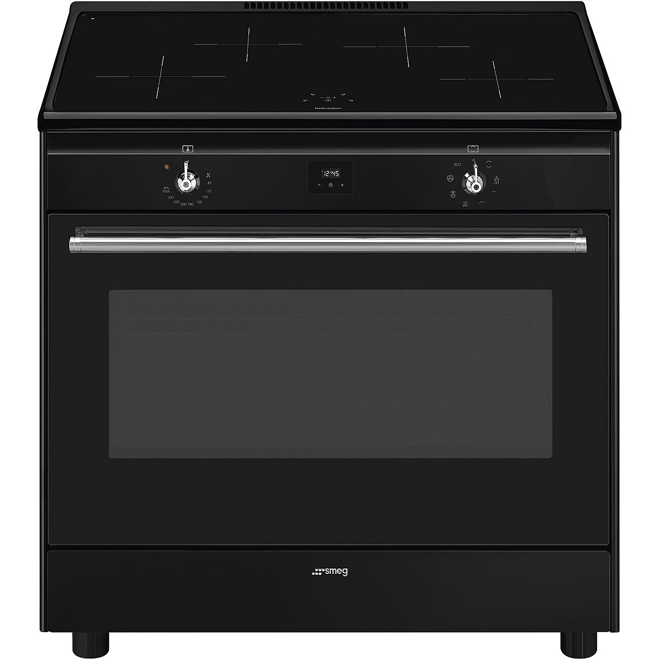 SMEG CX91IMBL fornuis met inductie kookplaat 