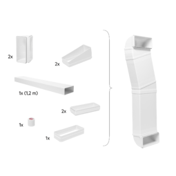 AEG M2CKCF01C installatiekit AEG M2CKCF01C installatiekit